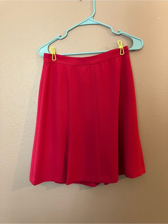 Rena Rowan Dresses & Skirts - Rena Rowan Vibrant Red Circle Skirt